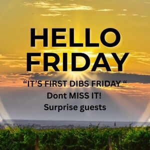 1/16 First Dibs Friday with @fashionmimimak 12-1pm PST/3-4pm EST